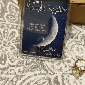 Vintage 1carat Sapphire stone Sophia Fiori NWT